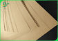 Flour sacos Brown natural de papel 40 - o rolo 80GSM &amp; folha aprovados FDA