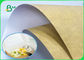 250GSM - papel branco do forro de Kraft da parte superior do produto comestível 360GSM para o acondicionamento de alimentos