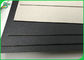 Papel cinzento do cartão da palha preta 2mm grossa rígida da argila do material 1.5mm da caixa