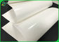 largura branca do rolo 1250mm do papel de embalagem de película de embalagem do PE 60G + 10G com o alimento certificado