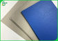 1.7mm material reciclado Grey Back Chipboard Sheets montado preto e azul de 2mm
