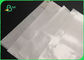 Papel de embalagem branco revestido poli direto de FDA 40gsm+10g Para o empacotamento dos saquinhos do açúcar