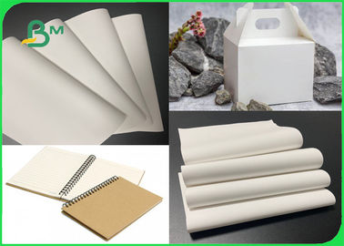Papel impermeável biodegradável da pedra de 144g 168g para fazer o caderno exterior