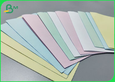 Papel amarelo verde do NCR das cópias de carbono para Incoices 48gsm - 125gsm
