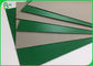 Espessura 1.2MM 1 placa revestida do emperramento de livro do verde do lado para a fatura do enigma