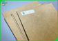 Folha Cardstock forte da placa do ofício do saco do papel de embalagem 80G 100G 200G 300G de Brown