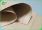Sacos de compras recicláveis de grande resistência do papel de embalagem de 120g Brown