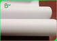 rolo largo branco sem revestimento 80gsm do papel de plotador do Inkjet do papel do formato