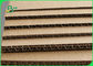 As folhas de papel corrugadas de Brown b durável flauta &amp; acolchoam 125gsm + 100gsm