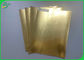 Papel de embalagem lavável da cor 0.55mm dourada impermeável de 0.3mm para o saco reciclado