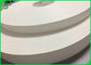 terno de papel de empacotamento do produto comestível 28gsm da cor 28mm branca de 27mm para envolver palhas