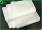 O PE da largura de FDA 510mm revestiu 40 ao papel de embalagem branco Rolls de 120g para a embalagem do pão