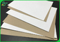 140gsm reciclável 170gsm Clay Coated Kraft Back Board branco para o suporte de copo de papel