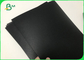 Folhas de papel cartão kraft preto tamanho B1 150g 200g para hangtags