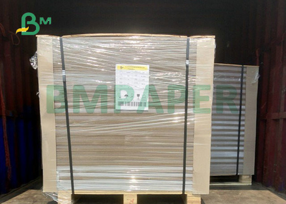 Cartão branco 3mm sem revestimento longo da folha da grão 1mm 2mm para pastas de arquivos