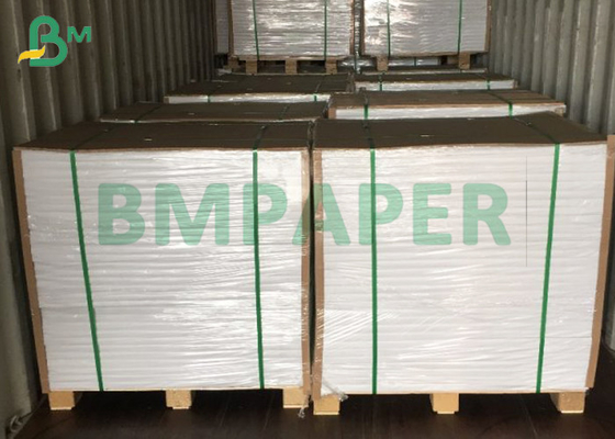 70# 25&quot; liso branco brilhante x 38&quot; o papel imprimindo o mais offest do texto