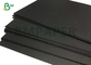 Placa de papel de empacotamento preta escura dos lados do dobro dos rolos enormes 150gsm 200gsm