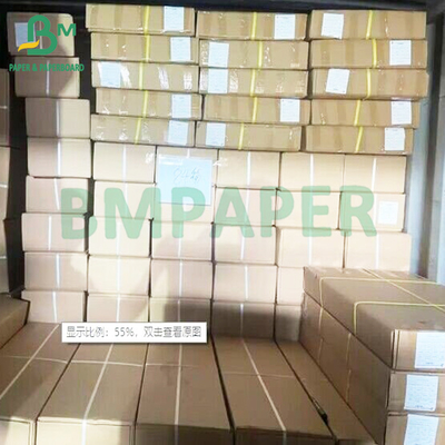 55gm 80mm * 75m Receita de POS em branco em branco Papel térmico Jumbo Roll