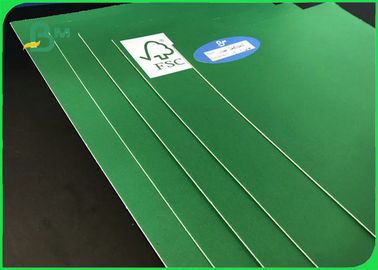 Milímetro do cartão verde sem revestimento do FSC 1.0mm habilitado - 3,0 com o grande Stifiness para caixas dos pacotes