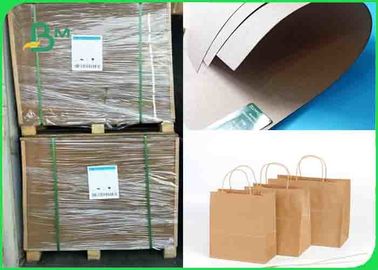 papel de embalagem resistente de Brown Do rasgo a favor do meio ambiente de 80GSM -300GSM no rolo