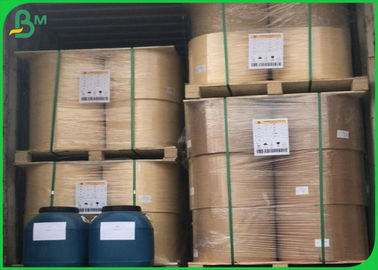 rolo branco de papel médio e interno da palha de 120GSM 13.5MM 14MM de produto comestível Do papel de embalagem