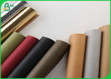 Rolo lavável diferente da tela da cor 0.55MM Kraft para fazer bolsas