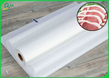 rolo branco do papel de envolvimento do carniceiro de MG da cor de 30gr 40gr para a carne