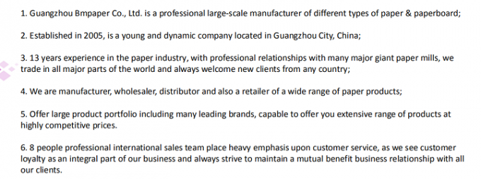 papel do produto comestível