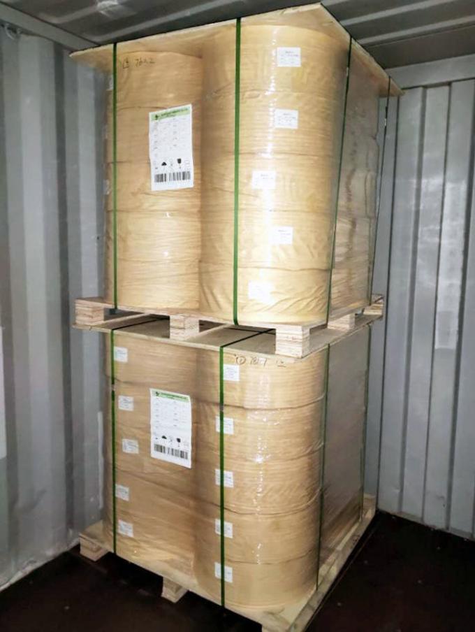 Rolo biodegradável da largura de Straw Paper 15mm da cor contínua para fazer a bebida Straw Tube