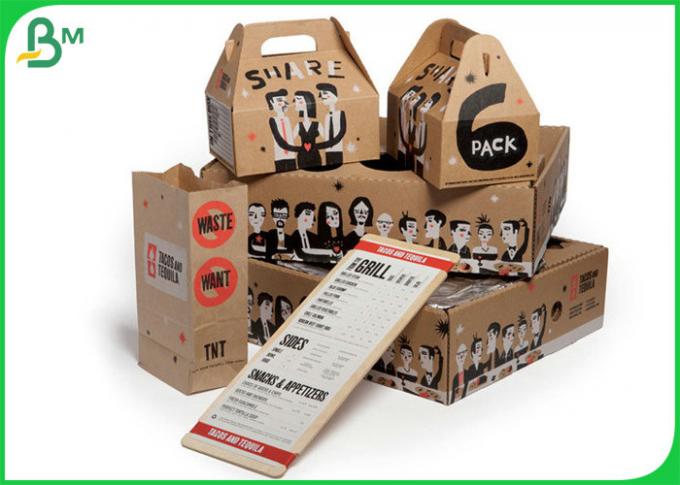 papel de embalagem revestido 300g do PE do produto comestível 15g para a caixa do acondicionamento de alimentos