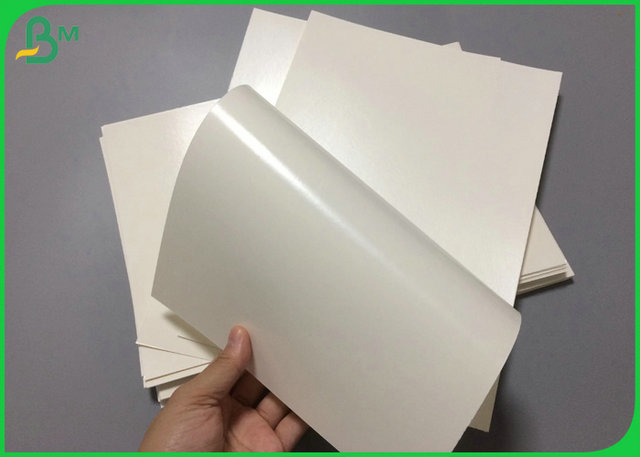 1 impermeável lateral PE alto da brancura do PE 240gsm + 15gr revestiu o papel para a bacia de papel