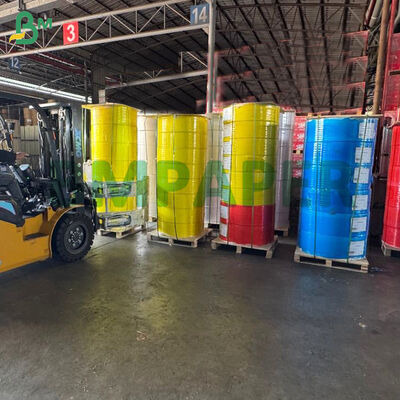 Rolo de papel autocarbonizado de 48 g a 80 gm Rolo de papel sem carbono