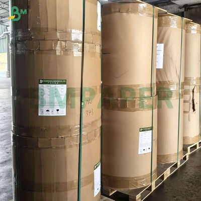 Rolos de papel resistentes a gordura de 30 gm e 35 gm para embalagens de fast food