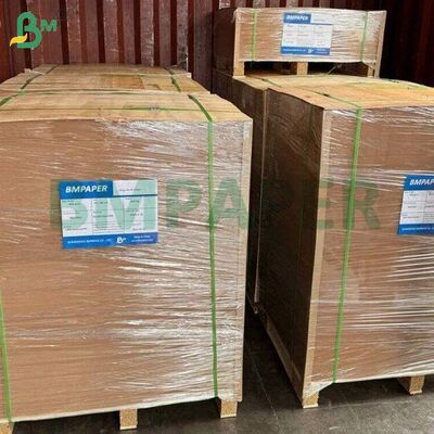 300gsm Bandejas de Papelão Marrom para Embalagens Descartáveis de Alimentos