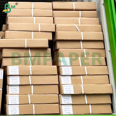 20lb Dois lados Branco Durável CAD Engenharia Plotter Papel Rolls