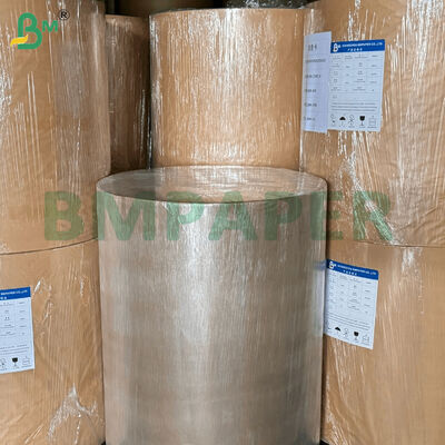 Rolos de papel resistentes à gordura de 40 gm/50 gm para embalagem de alimentos oleosos