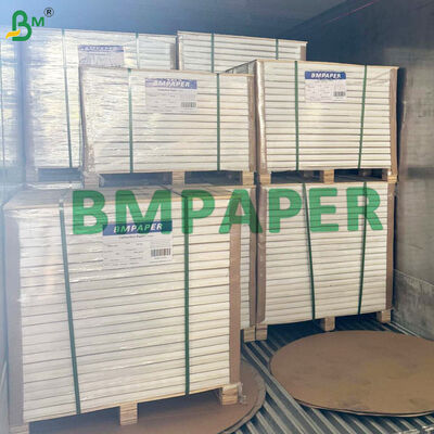 80 gm CFB Papel base NCR sem carbono duplo revestido Frente e traseiro Impressão digital Matéria-prima