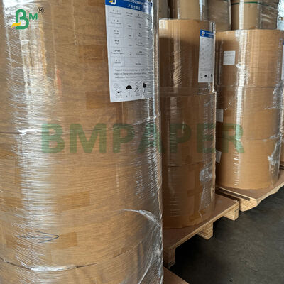 Resistente à graxa 40 g de papel de silicone branqueado de segurança térmica