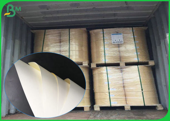 Papel revestido do PE lustroso impermeável de 100gsm 120gsm 140gsm 160gsm para pacotes do alimento