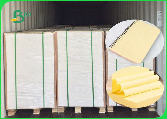 papel de Woodfree do amarelo de 70GSM 80GSM/polpa 100% do Virgin papel bond FSC certificada