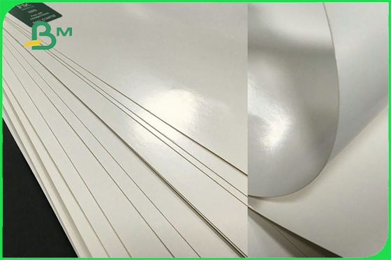 O marfim do FSC FDA 300gsm um lado revestiu o papel do PE GC1 da placa branca para a bacia de papel