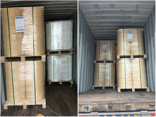 o PE à prova de graxa de 40gsm 60gsm revestiu o rolo de papel para o empacotamento de alimento