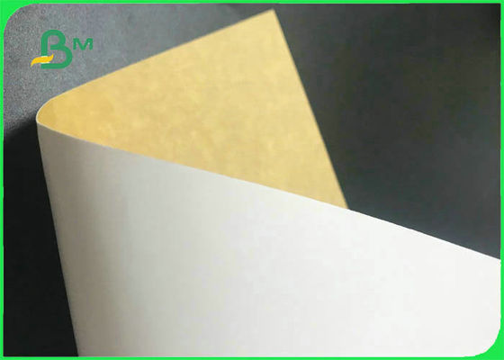 Parte traseira superior branca a favor do meio ambiente 250gsm de Kraft - 360gsm para pacotes do alimento