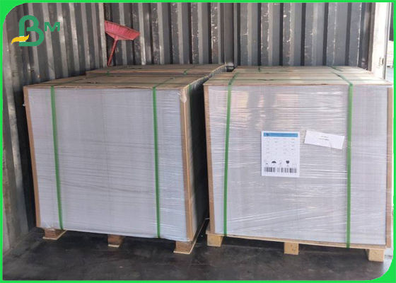 O branco reciclável do produto comestível descorou o papel de envolvimento 70g de Kraft 80g