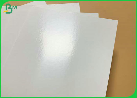 Papel revestido em PE de 210 g a 300 g Cartão branco para fazer Caixa de pizza à prova de óleo