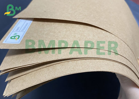 o PE virgem da polpa de madeira de papel de embalagem de 126gsm 135gsm Brown laminou 8g 10g