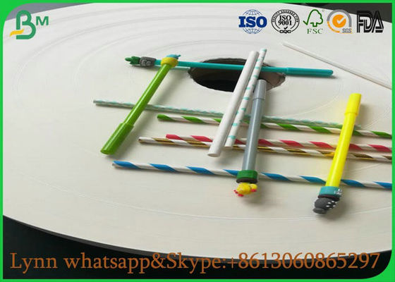 10mm a 50mm do rolo do papel do produto comestível da largura com o papel de rolo da palha