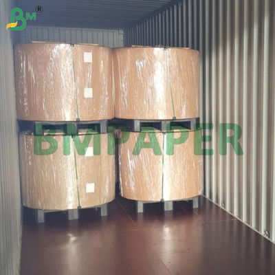 Damp Proof Aluminium Foil Lining Kraft Paper 45gsm For Paper Bags