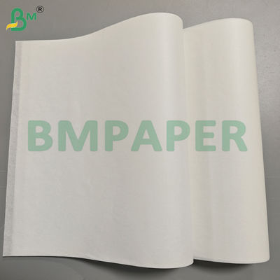 Folhas de papel de vidro liso resistente a gordura de 40 gsm de qualidade alimentar