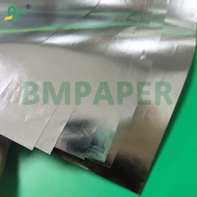 Papel para rótulo de cerveja C1S Branco em uma face, Prata na outra face 65-120gsm